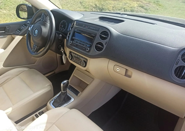 Volkswagen Tiguan cena 53500 przebieg: 202200, rok produkcji 2014 z Olsztynek małe 211